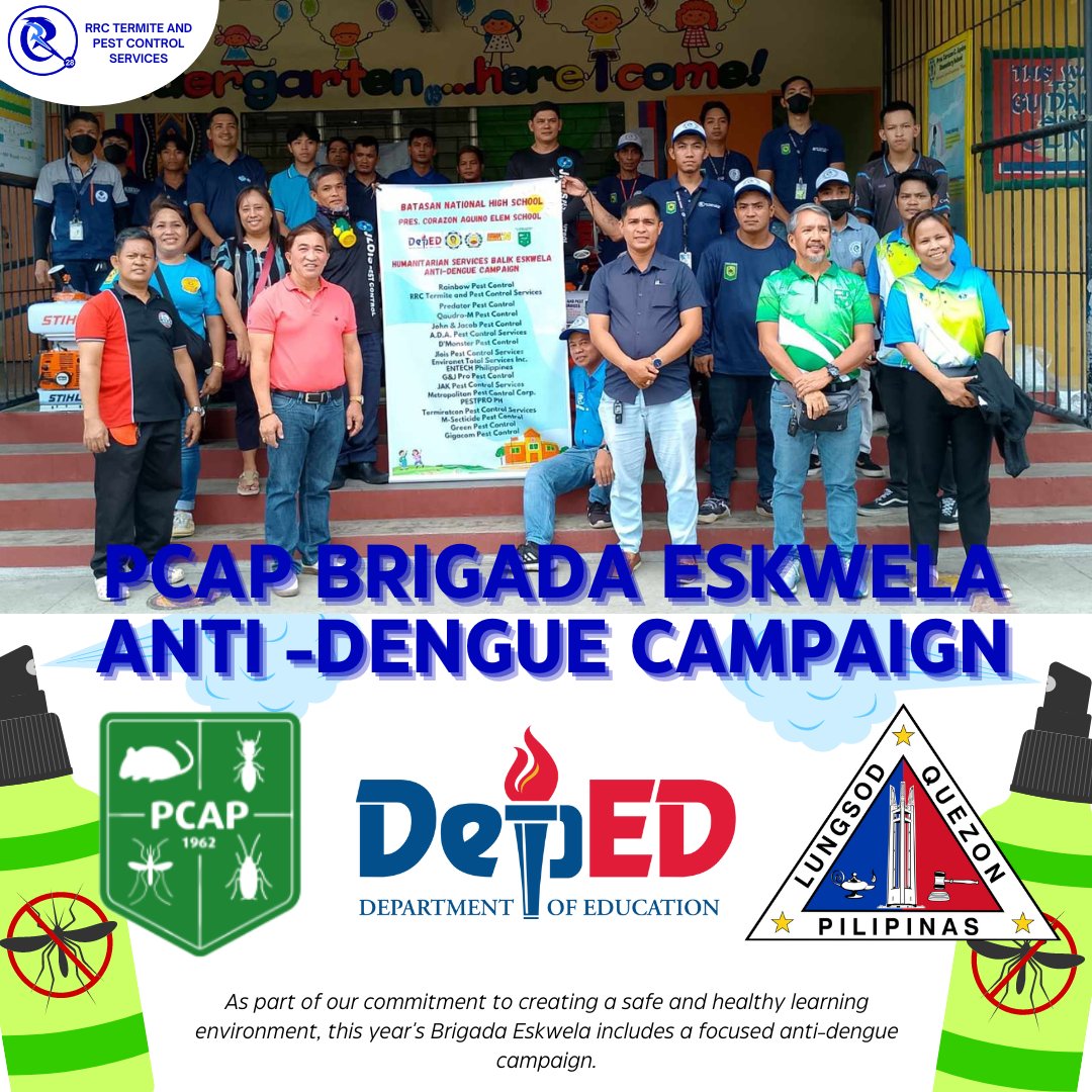 Brigada Eskwela Anti-Dengue Campaign: Ensuring a Safe and Healthy Learning Environment